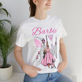Barbie Is Shopping Unisex Short Sleeve Tee