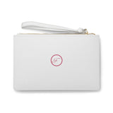 Chic Lemon Print Clutch Bag, Stylish Wristlet Purse, Personalized Makeup Bag.