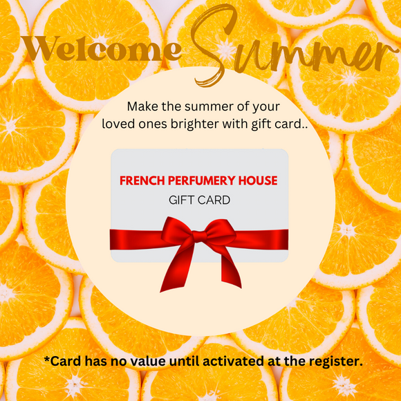 FRENCH PERFUMERY HOUSE GIFT CARD