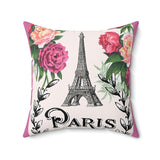 PARIS WITH LOVE Square Pillow