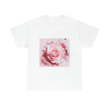 POWDERY PINK ROSE Cotton Tee