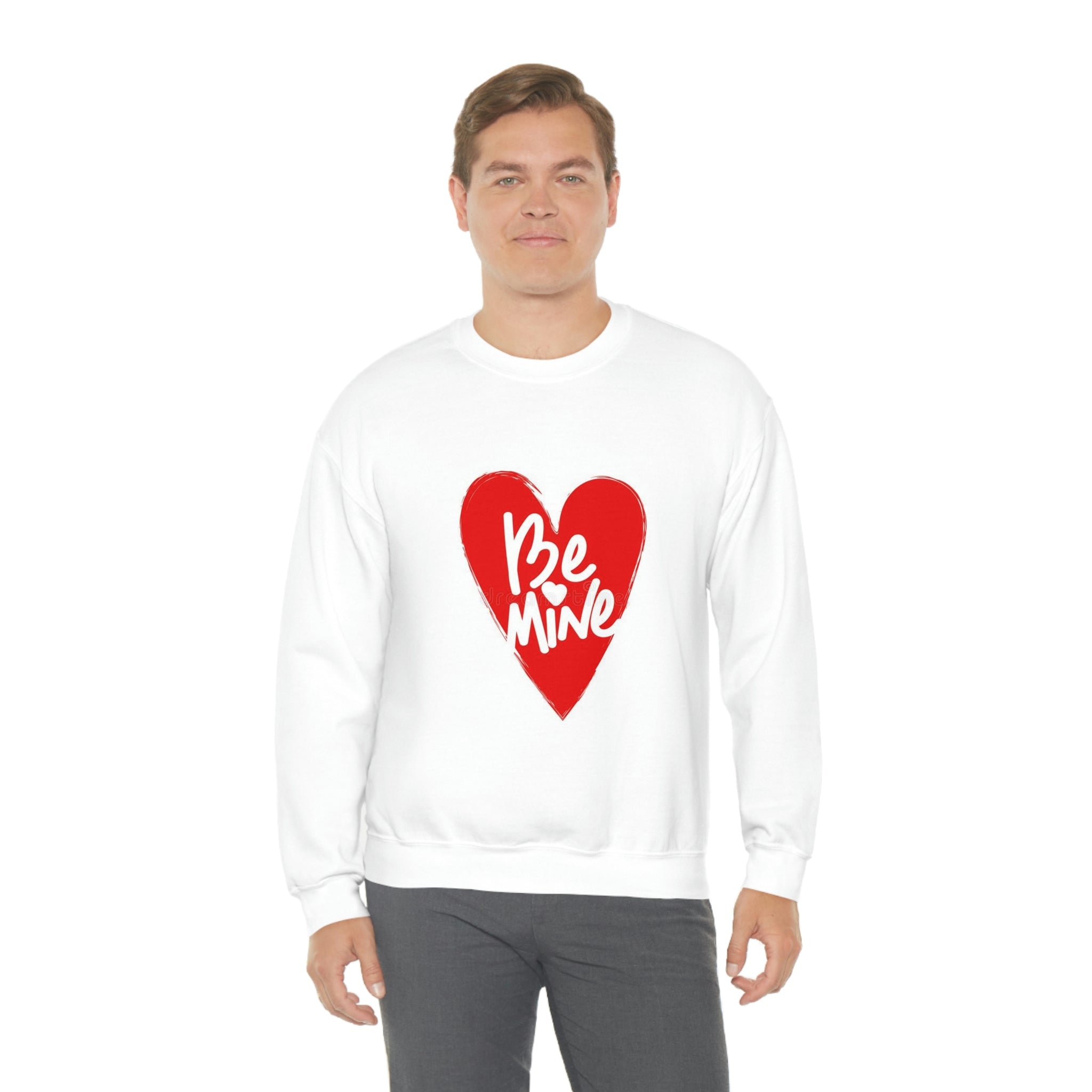 BE MINE Unisex Crewneck Sweatshirt.