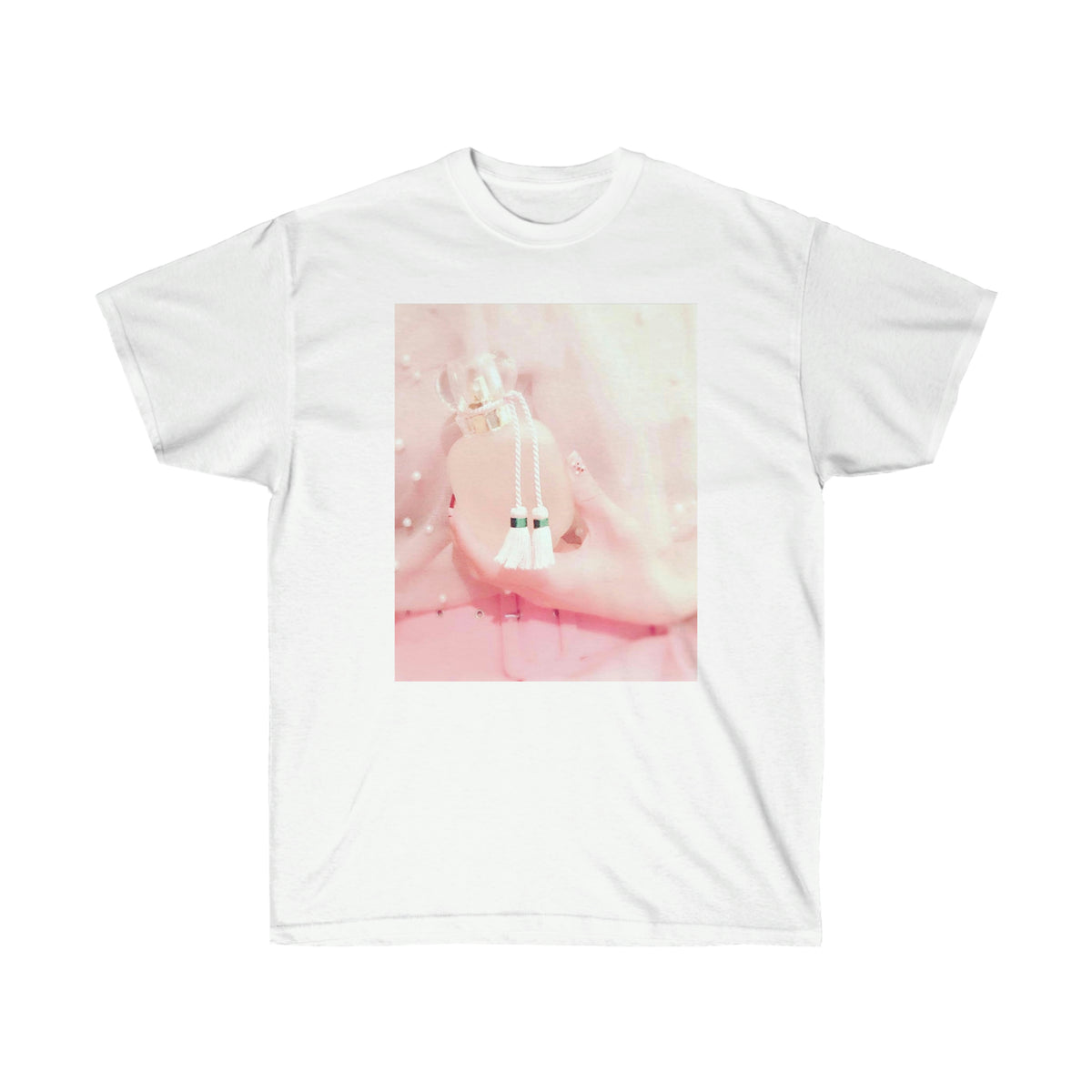 Rose Nue White Ultra Cotton Tee